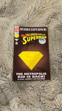 Adventures Of Superman! Signed!!