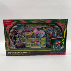 New Pokémon TCG Mega Venasaur EX Premium Collection Box