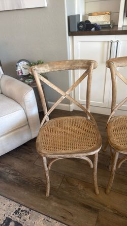 4 Restoration Hardware chairs