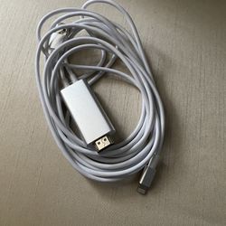 lightning digital AV cable HDTV CABLE plug and play