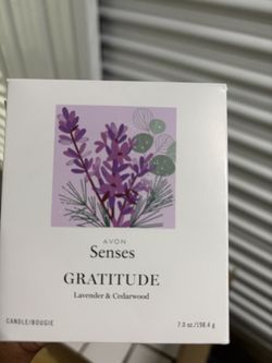 Avon Sense Gratitude Candle 