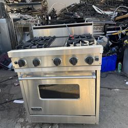 30”VIKING GAS SLIDE IN RANGE 