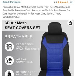 Car Seat Cover - 3D Air Mesh