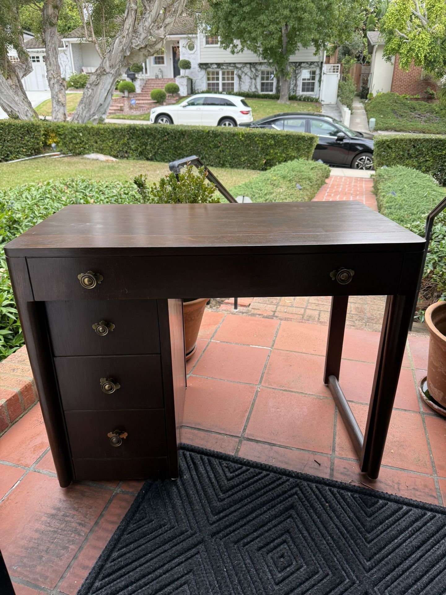 1940’s Vintage Walnut Desk