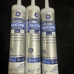 Clear Silicone Caulk 