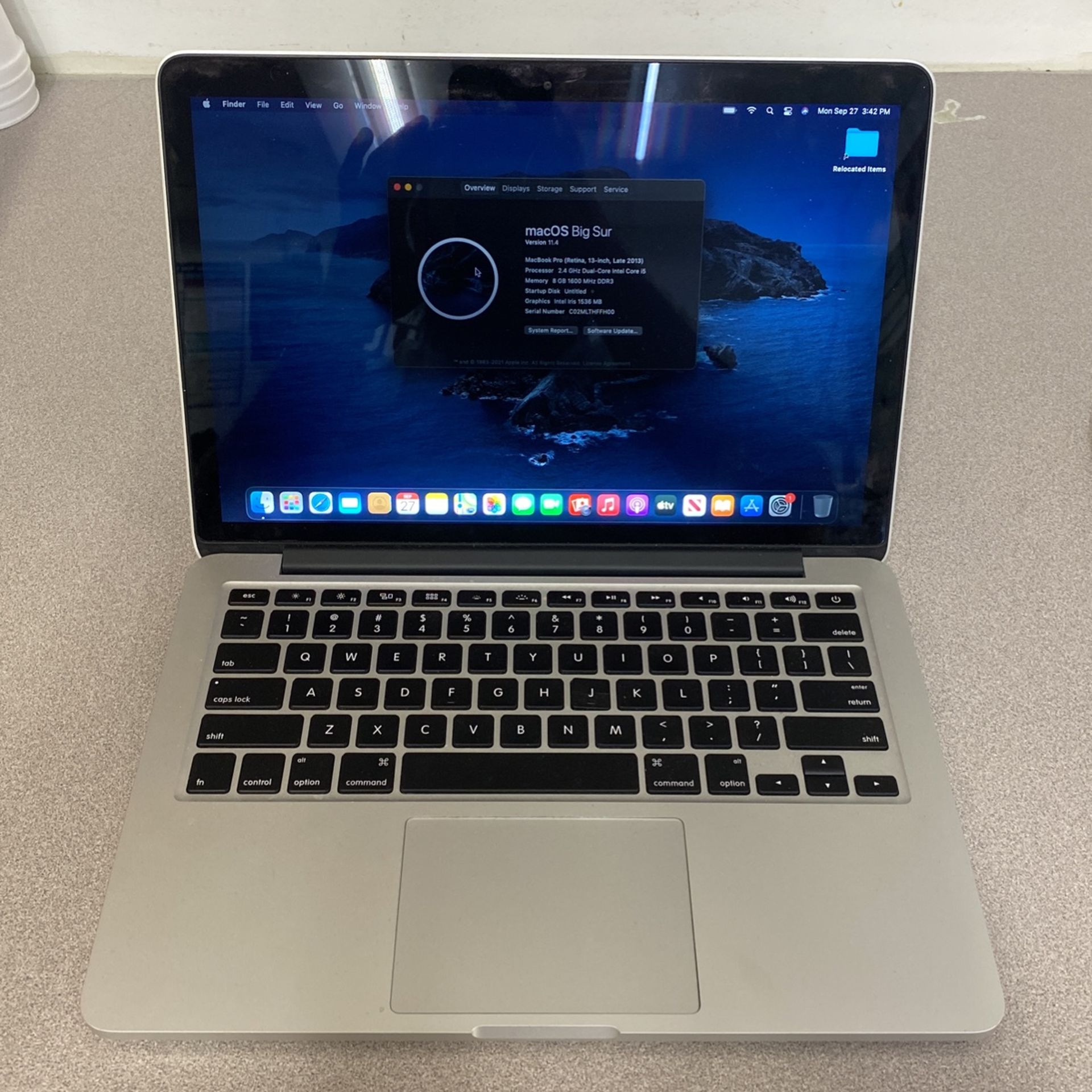 MacBook Pro 13-inch Late 2013