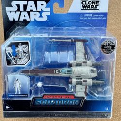 STAR WARS "CLONE WARS MICRO GALAXY SOUADRON Z 95 Head Hunter " RARE CHASE “