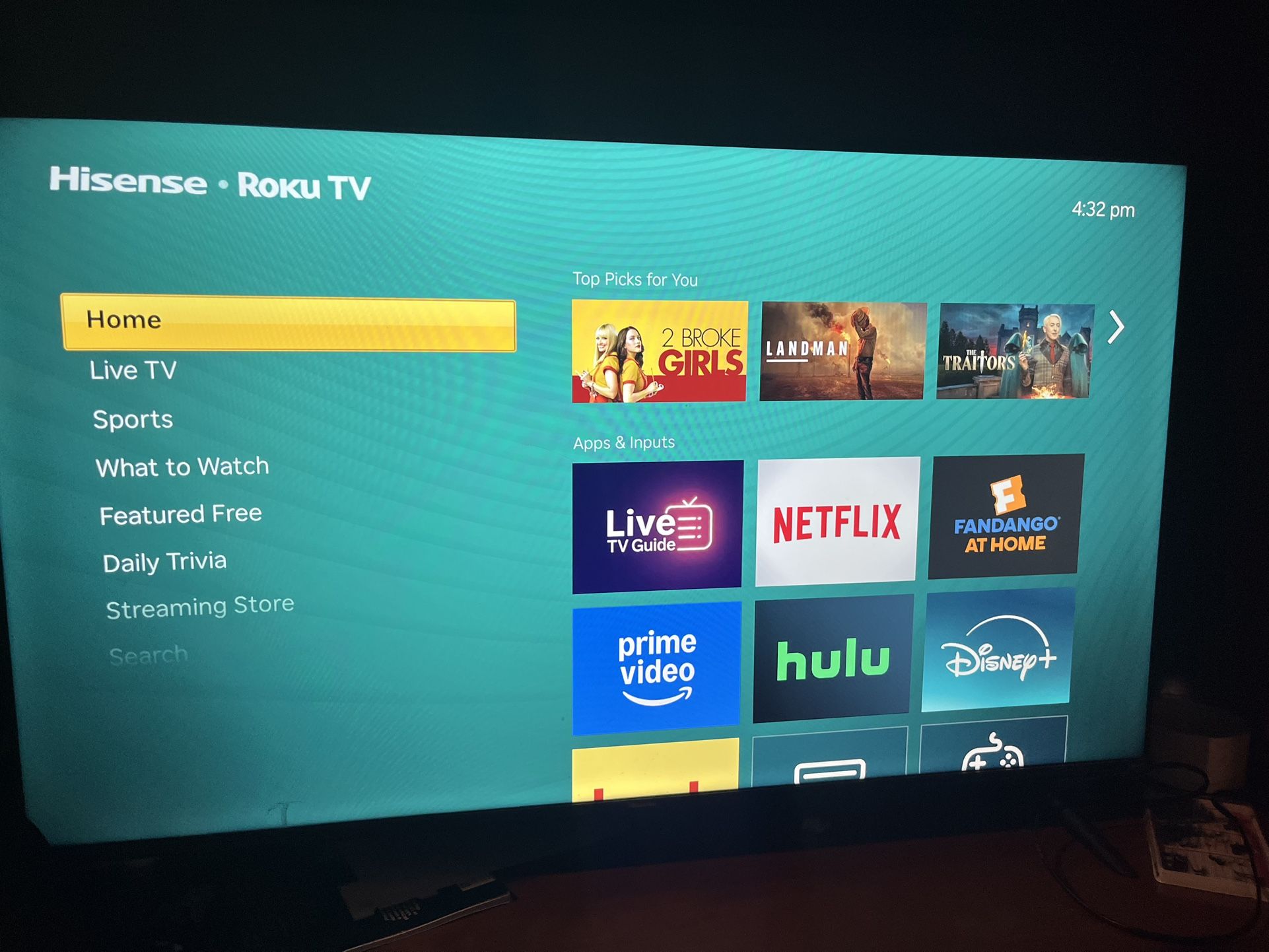 55” Roku Smart TV