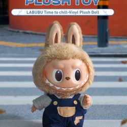 Pop Mart LABUBU The Monsters Time To Chill Vinyl Plush Doll 🛌