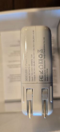 MacBook charger adapter
