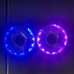 Bicycle Wheel Hub LED Lights (2 Pack)