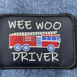 Firefighter Iron On Patch 