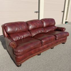 Hancock and Moore Austin Leather Sofa Couch - Free Delivery