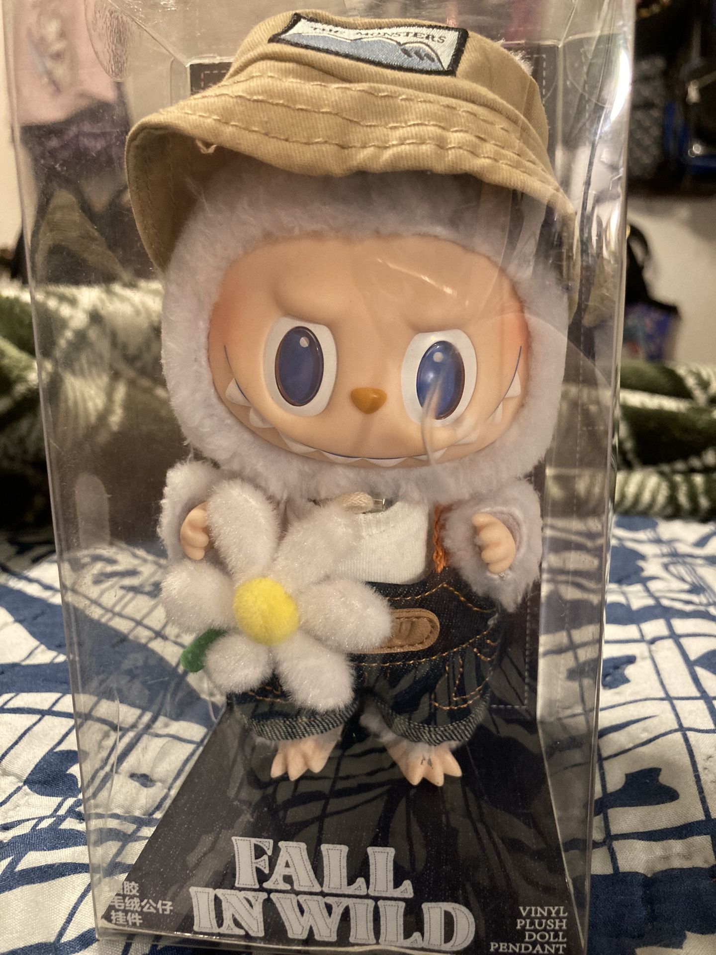 POP MART Labubu Vinyl Plush Doll Pendant