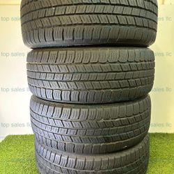 U197  275 50 22 111H  Sumitomo Encounter HT2  - 4 used tires 80% life 