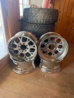 20x10 chrome rims