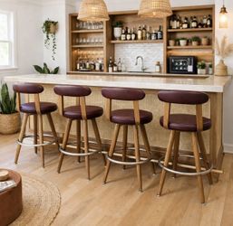 Calorator Furniture Vintage MCM Bar Stools 