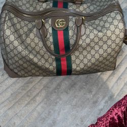 Gucci Ophidia Gg Medium Carry-On Duffle Bag
