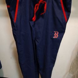 FABRIQUE INNOVATIONS MEN'S/WOMEN’S BOSTON RED SOX NAVY XL TRACK/JOGGER PANTS