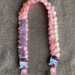 Hello Kitty Graduation Lei