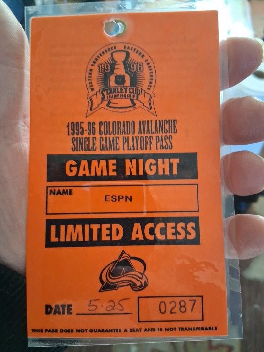 1(contact info removed) Signed Game Pass Avalanche