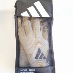 Adidas Copa GL Pro Goalkeeper White Gold Soccer Gloves 