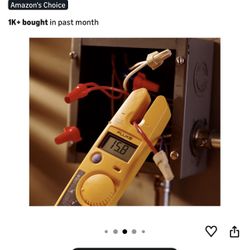 Fluke T5-600 Electrical Tester & Clamp Meter – Professional Electrician Tool