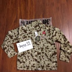 Bape A Bathing Ape Stussy collaboration Camo Jazz 