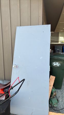 Metal door