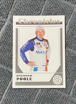 Brennan Poole NASCAR Card