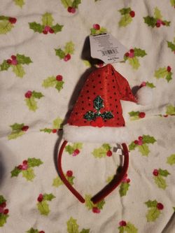 Christmas Santa Hat Headband