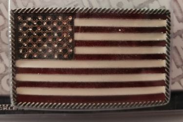 Flag belt Buckle 4 of July