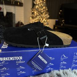 Boston Birkenstock Black