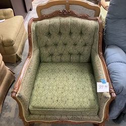 Vintage Green Chair 