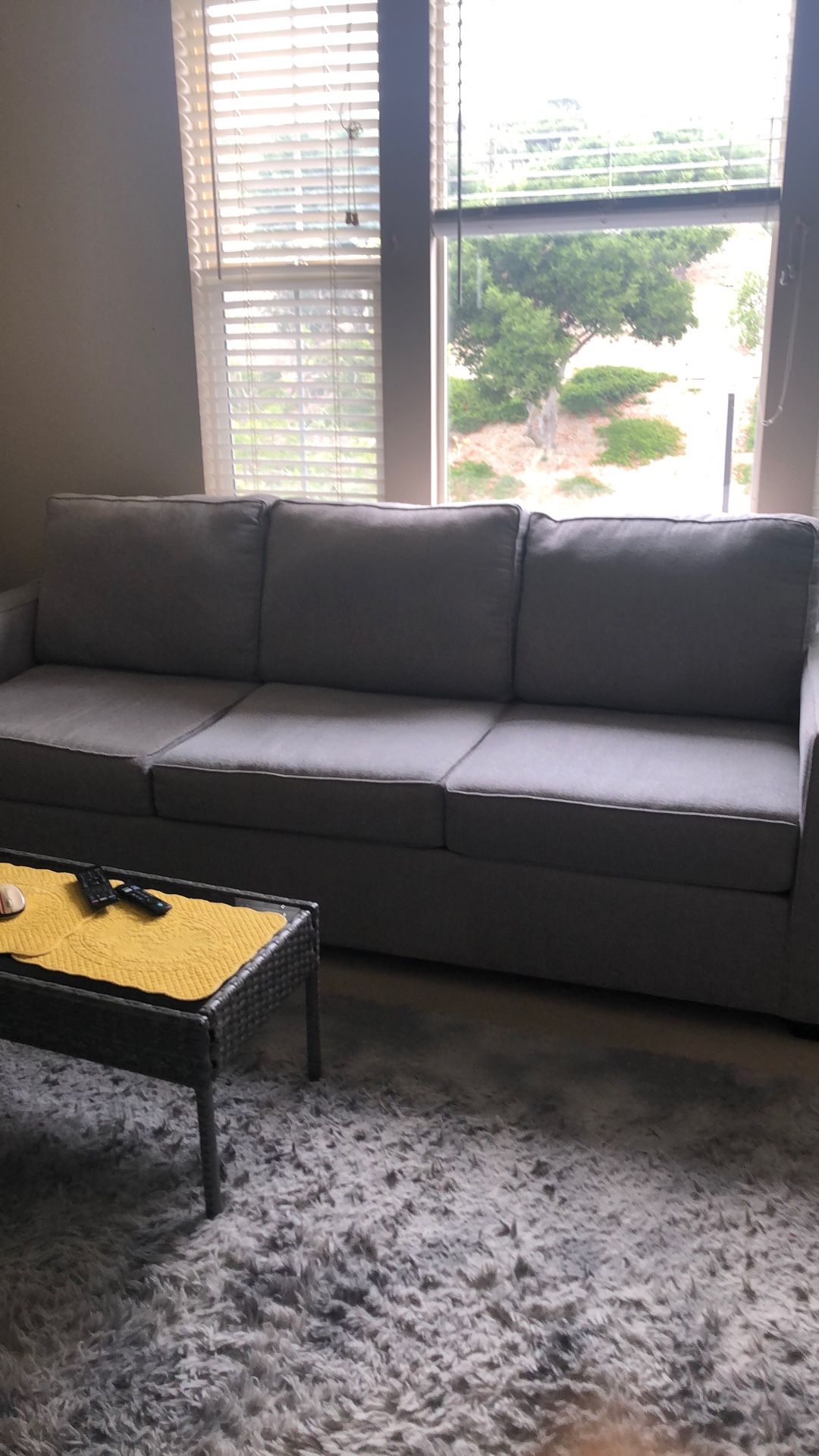 Grey 3 Seater Couch And Loveseat Like Brand New 