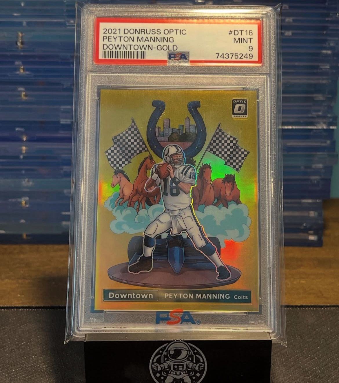 Peyton Manning Gold Downtown