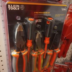 KLEIN TOOLS 5 - PIECE INSULATED TOOL KIT 