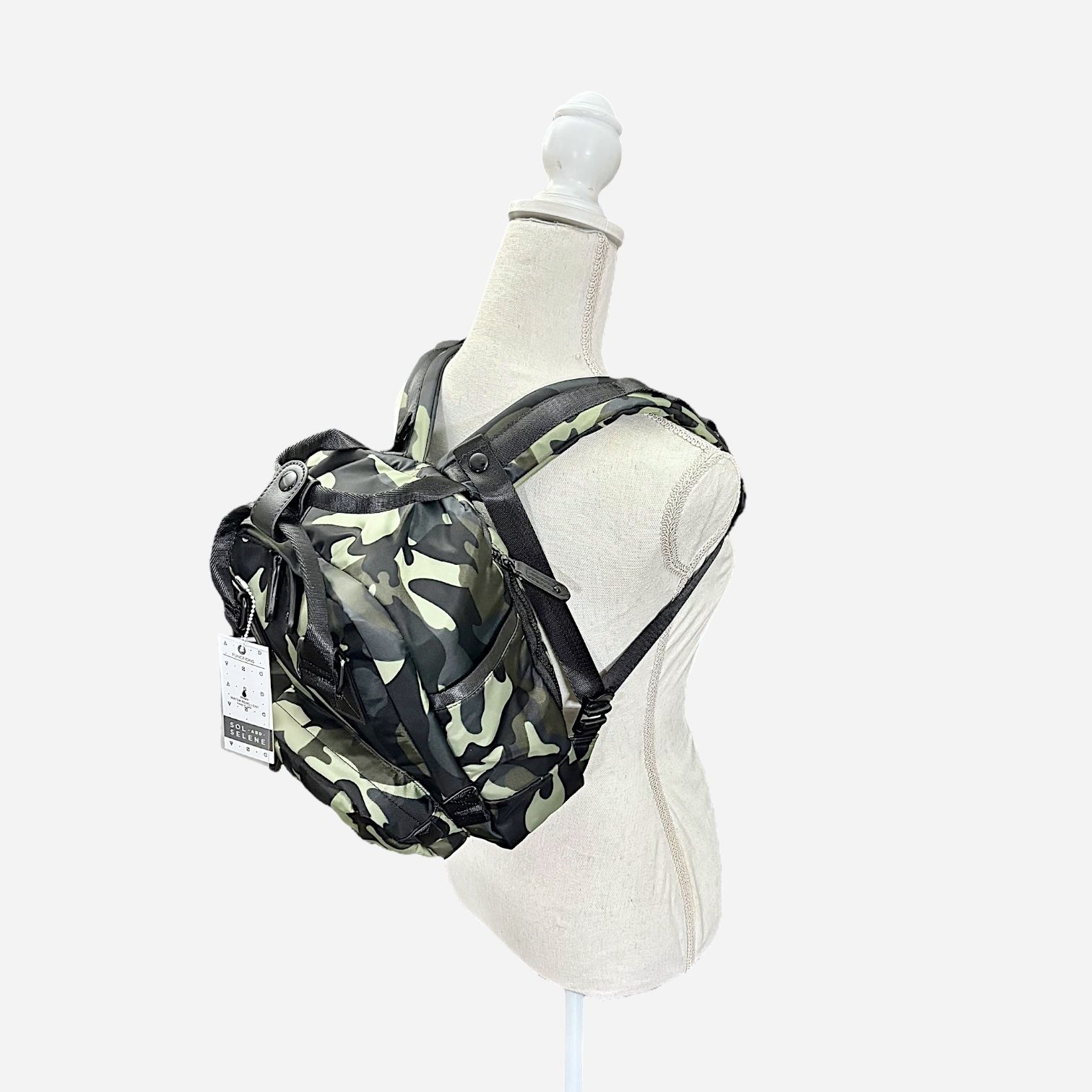 Sol and Selene Women’s Camo Small Iconic Backpack