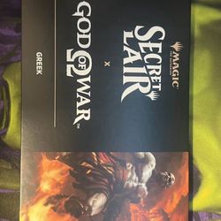 God Of War Secret Lair!