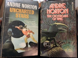 Vintage paperback lot Fantasy books all Andre norton 22 books