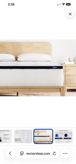 Nectar Firm Mattress Topper Memory Foam