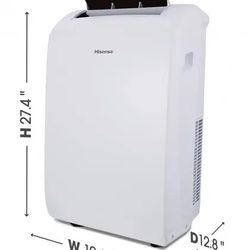 Hisense Portable AC – 300 sq ft + WiFi Smart Control