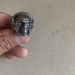 Anillo De Metal Calavera Sise21