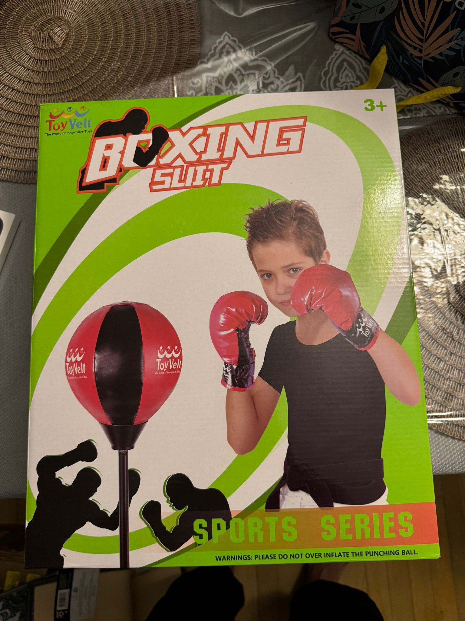 ToyVelt Punching Bag Boxing Set for Kids