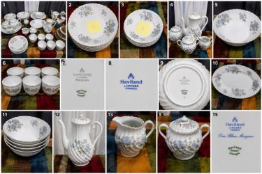 100+ Piece Vintage Fine China Collection – Haviland Limoges, Mikasa & Japanese China