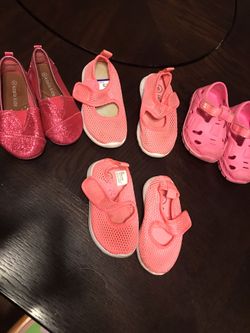 Toddler Girl Shoes Size 4 &5