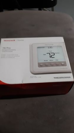 Honey well thermostat T6 pro