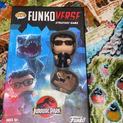 Jurassic Park Funko Pops Board Game