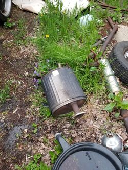 Crv muffler exhaust escape