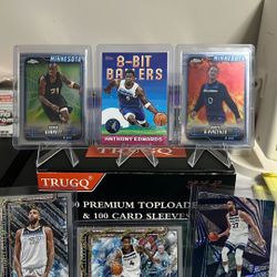 Minnesota Timberwolves Insert Card Lot 🔥 Anthony Edwards (6 Cards)